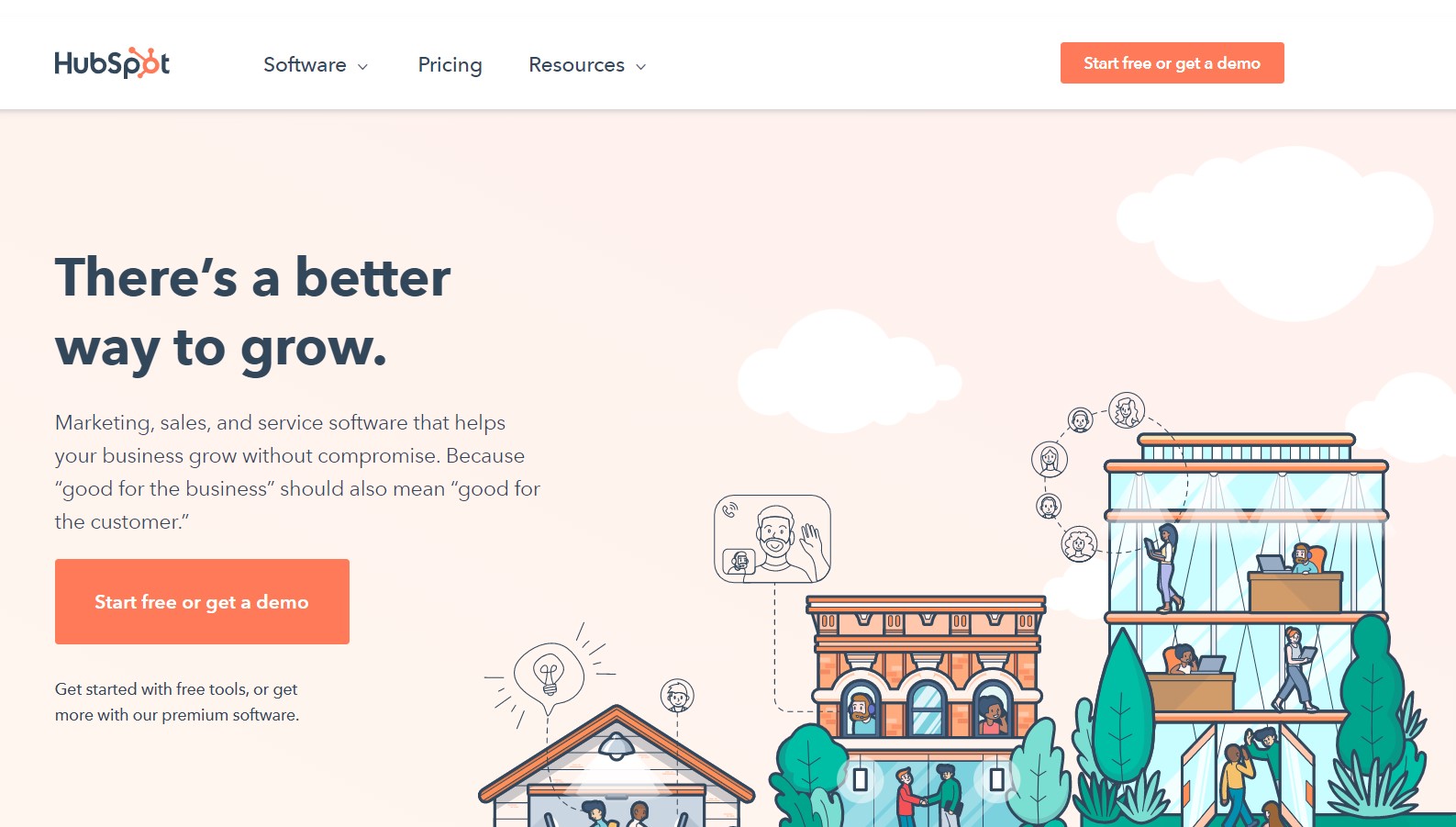 Social media tracking software- Hubspot